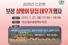 보성군, 2025년 설맞이 달집태우기 행사 개최!, 국내여행, 여행정보