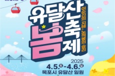 목포시, 2025년 유달산 봄 축제, 4월 5~6일 개최, 국내여행, 여행정보