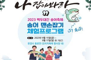 문경시, 송어와 오미자의 만남, 백두대간 문경송어축제 개최